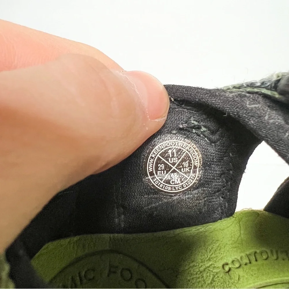 Keen Newport H2 Green Summer Water Sandals Size 11 Toddler